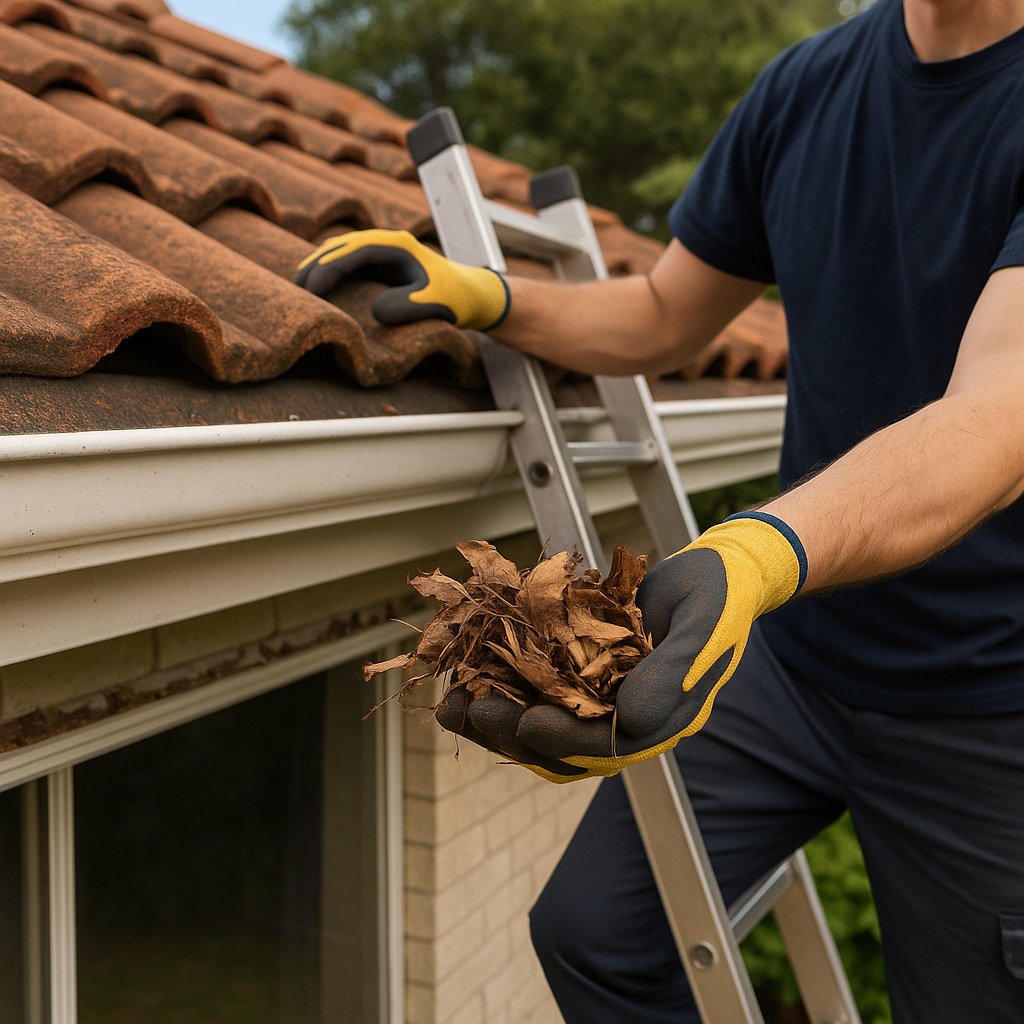 gutter cleaning kirrawee 